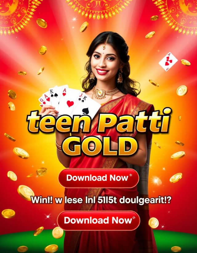 Teen Patti Gold Downloadable Content Banner